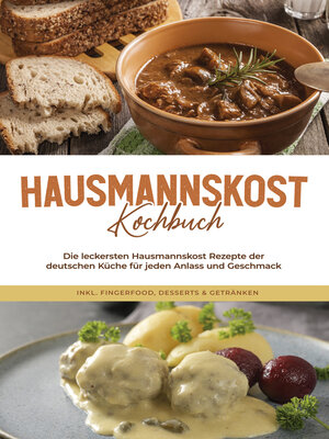 cover image of Hausmannskost Kochbuch
